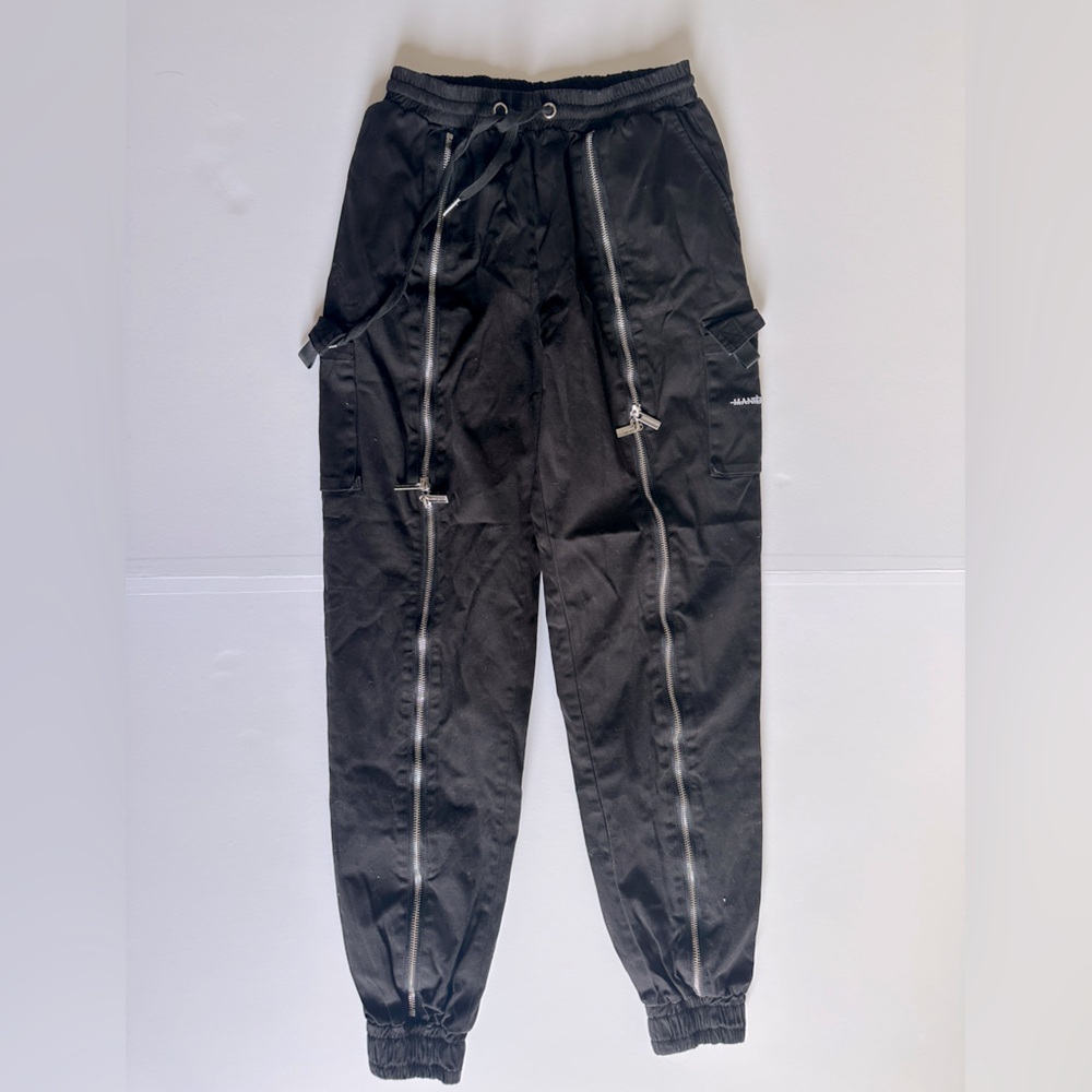 Cargo Pants with Zip Detail